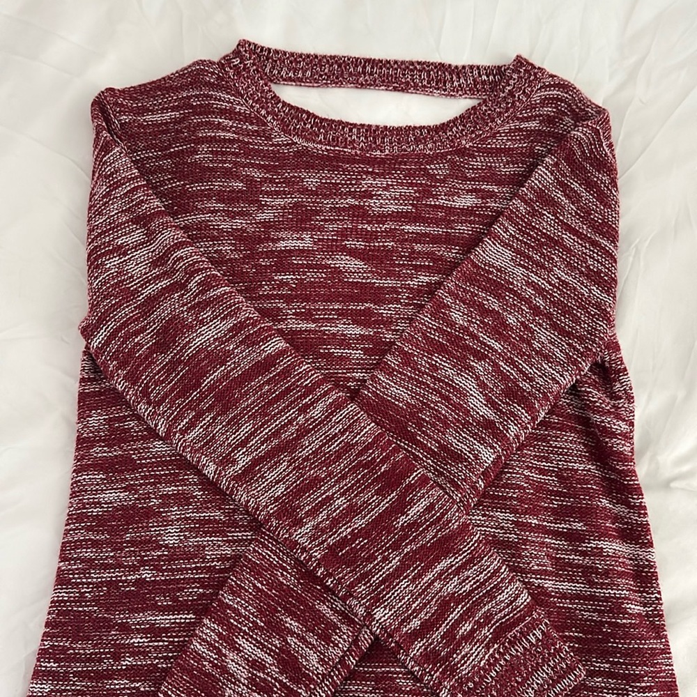 Madison Lily sweater with cross back